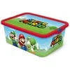Super Mario plastikinė laikymo dėžė 13 l