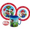 „Super Mario“ stalo įrankių rinkinys, mikroplastikas su 350 ml puodeliu