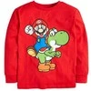 „Super Mario Yoshi“ vaikiški ilgomis rankovėmis marškinėliai, 6-12 metų