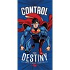 Superman Control vonios rankšluostis, paplūdimio rankšluostis 70x140cm (greitai džiūstantis)
