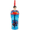 Supermeno 3D figūrėlė, šiaudinis puodelis, 360 ml