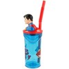Supermeno 3D figūrėlė, šiaudinis puodelis, 360 ml