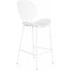 Taburetė DKD Home Decor Juoda Metalinis Balta polipropileno (52,5 x 49 x 104 cm)