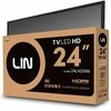 LIN 24LHDD06 HD Ready DVB-T2 Juodas