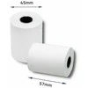 QOLTEC 51896 Apvadai ritinėliai 57 x 20 55g / m2 10 vnt. Būkite BPA