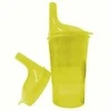 Sundo Saugus Puodelis - BPA Neturintis Polipropilenas 250 ml Su Dangteliu, Geltonas