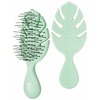 The Wet Brush WetBrush Go Žalias Detangler Biologiškai suyrantis plaukų šepetys plaukų šepetys