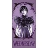 Rankšluostis Ręcznik plażowy 70x140 Wednesday violetinė modzieżowy bawełniany Kids25