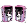 Cerda Hello Kitty Kuromi užpildyta pieštukų dėžutė, 3 lygiai