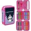 Hello Kitty Kuromi užpildyta pieštukų dėžutė, 3 lygiai