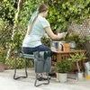 Trys viename sulankstoma sodo sėdynė su krepšiu įrankiams Situl InnovaGoods (Naudoti B)