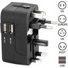 Universalus adapteris su 2 USB jungtimis