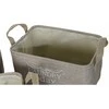 Krepšelio rinkinys DKD Home Decor Poliesteris (3 pcs)