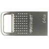 Patriot FLASHDRIVE Tab200 64GB Type A USB 2.0, mini, aliuminio, sidabrinis