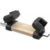 Kietasis diskas „Silicon Power DS72“ USB atmintinė, 1 TB, USB A tipo / C tipo 3.2 kartos 2 (3.1 kartos 2), auksinė
