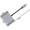 Adapteris USB-C į HDMI 4K VGA USB 3.0