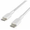 Kabelis USB Belkin USB-C - USB-C 2 m Baltas (CAB004BT2MWH2PK)