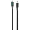 Havit CB6255 - C tipo USB įkrovimo laidas iki Lightning, 1 m (juodas)