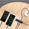 Vention Ventiliacija iš USB-C į USB3.0 x 4 šakotuvą su maitinimo šaltiniu Juodas 0,15 m