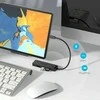 Vention Ventiliacija iš USB-C į USB3.0 x 4 šakotuvą su maitinimo šaltiniu Juodas 0,15 m