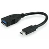 Equip Adapteris USB-C->USB-A3.0 OTG Adapt.St/Bu 0.15m juodas