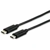 USB kabelis Equip USB-C - USB-C 1 m Juodas (12888307)