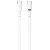 Havit CB6280 - USB Type C į USB Type C laidas, 1 m (baltas)
