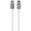 Havit CB6290 - USB Type C į USB Type C laidas, 1 m (baltas/pilkas)