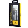 Gembird Cablexpert | Aukščiausios kokybės silicio C tipo USB įkrovimo ir duomenų kabelis, 1,5 m | CC-USB2S-AMCM-1.5M-BK