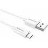 „Duracell“ sinchronizavimo / įkrovimo laidas, 1 metro ilgio, Baltas, 1 m, USB A, Micro-USB A, 2.0, Baltas
