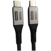USB Kabelis - Gembird CCBP-USB3-CMCM100-1.5M, Juodas, Sidabras