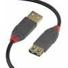 USB Prailginimo Laidas - LINDY Anthra Line USB 3.2 M/F Laidas, 5Gbps, 3 m, Juodas