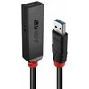 USB Prailginimo Laidas - LINDY USB 3.0 Aktyvus Prailginimo Laidas, M/F, 5 Gbps, 3 m, Juodas