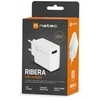 NATEC USB įkroviklis Ribera USB-A 18W baltas