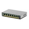 Šakotuvas Komutatorius - „Netgear GS108EP“ 8 prievadų „PoE+“ komutatorius su VLAN valdymu