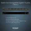 Šakotuvas Komutatorius - Tinklo Komutatorius Netgear GS316 16-Port Gigabit Ethernet 4.1MB Buferis