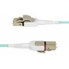 StarTech StarTech 450FBLCLC5SW optinis kabelis 5 m LC LOMM OM4 Aqua spalva