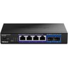 Šakotuvas Trendnet 6-PORT MULTI-GIG SWITCH - SWITCH
