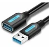 Vention USB 3.0 kištukinis prailginimo kabelis Ventiliacija CBHBH 2m Juodas PVC