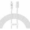 Baseus Gem USB į IP 2.4A greito įkrovimo laidas 2 m Baltas
