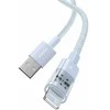 Baseus Gem USB į IP 2.4A greito įkrovimo laidas 2 m Mėlyna