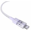 Baseus Gem USB į IP 2.4A greito įkrovimo laidas 2 m Violetinė