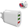 Plp37F Tinklo laidas Tinklo įkroviklis. usb, greitas, 18w baltas
