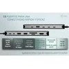 I-tec USB-C Metal Nano 3x Ekrano Docking Station 2x HDMI 1x USB-C video LAN Audio Skaitytuvas kart Maitinimo tiekimas 140W