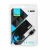IBOX IUH3F56 HUB USB 3.0 Juodas 4-PORTS SLIM