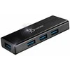 HUB USB j5create 1x microUSB + 4x USB- A (JUH340)