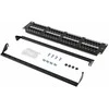 Lanberg Patch Panel 48 port 2U 19" kat.6 UTP juoda