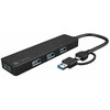 Natec Mayfly 4-port USB šakotuvas su dviguba jungtimi
