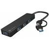 Natec Mayfly USB 3.0 šakotuvas su dviem jungtimis