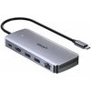USB-C Hub - UNITEK Aktyvus 10Gbps M.2 HDMI PD 100W Pilkas